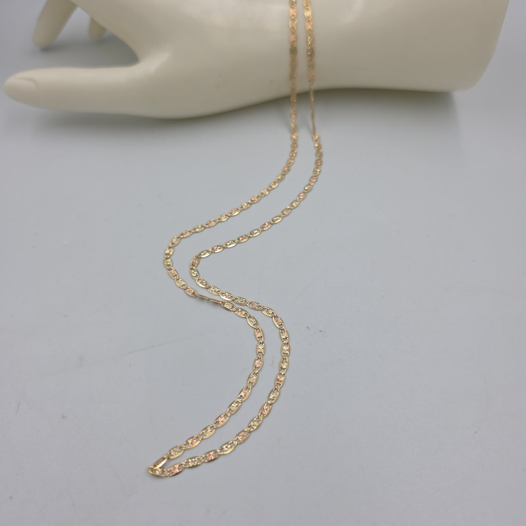 CADENA ORO,ORO COMBINADO 10 K 5,00 GRMS (SEMINUEVO)