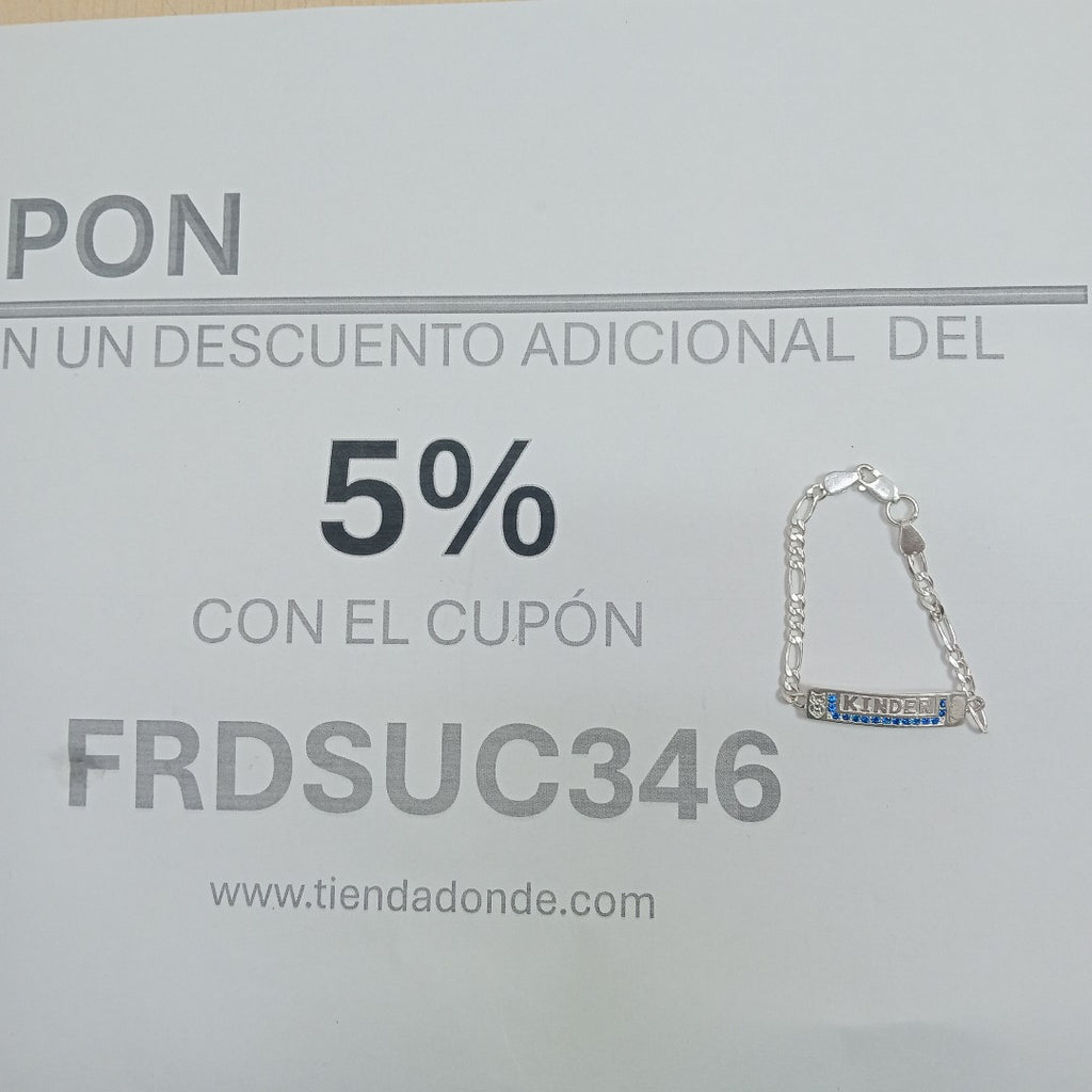ESCLAVA PLATA 4,20 GRMS (SEMINUEVO)