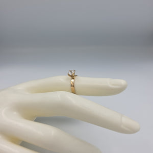 SOLITARIO ORO 14 K 1.3 GRMS (SEMINUEVO)