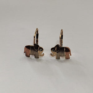 ARETES PAR ORO 14 K 1,20 GRMS (SEMINUEVO)