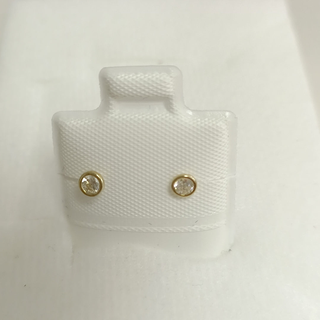 BROQUELES BROQUEL C CIRCONIA 14K 0.1501 GR (NUEVO)