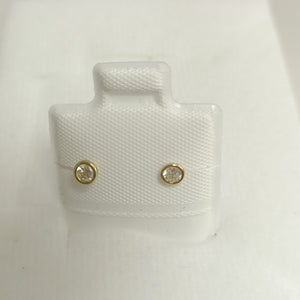 BROQUELES BROQUEL C CIRCONIA 14K 0.1501 GR (NUEVO)