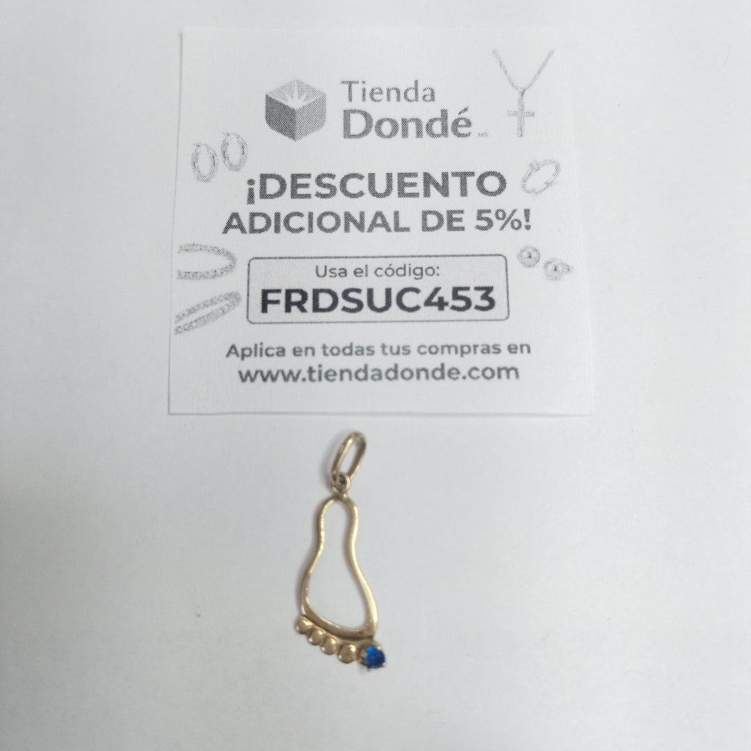 DIJE ORO 10 K 0.4 GRMS (SEMINUEVO)