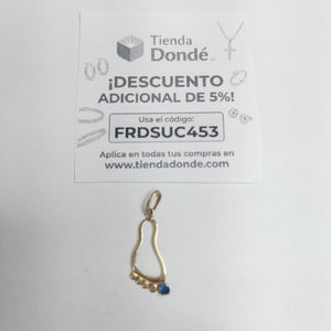 DIJE ORO 10 K 0.4 GRMS (SEMINUEVO)