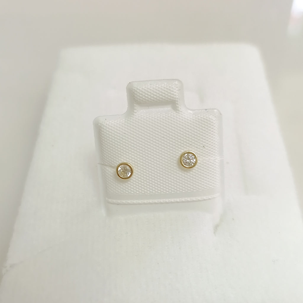 BROQUELES BROQUEL C CIRCONIA 14K 0.1501 GR (NUEVO)