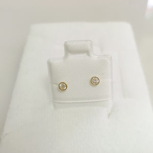 BROQUELES BROQUEL C CIRCONIA 14K 0.1501 GR (NUEVO)