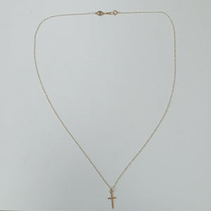 CADENA,CRUZ ORO 10 K 0,80 GRMS (SEMINUEVO)