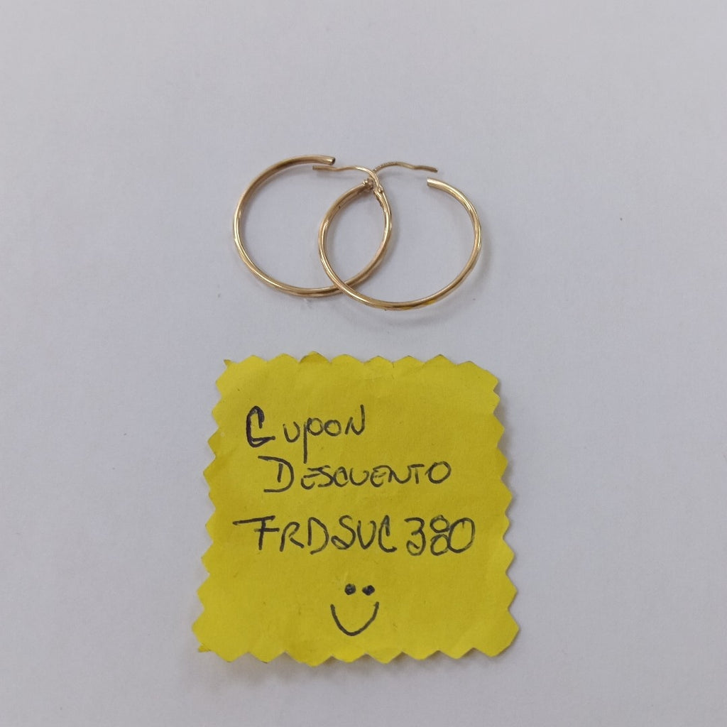 ARRACADAS PAR ORO 10 K 1.5 GRMS (SEMINUEVO)