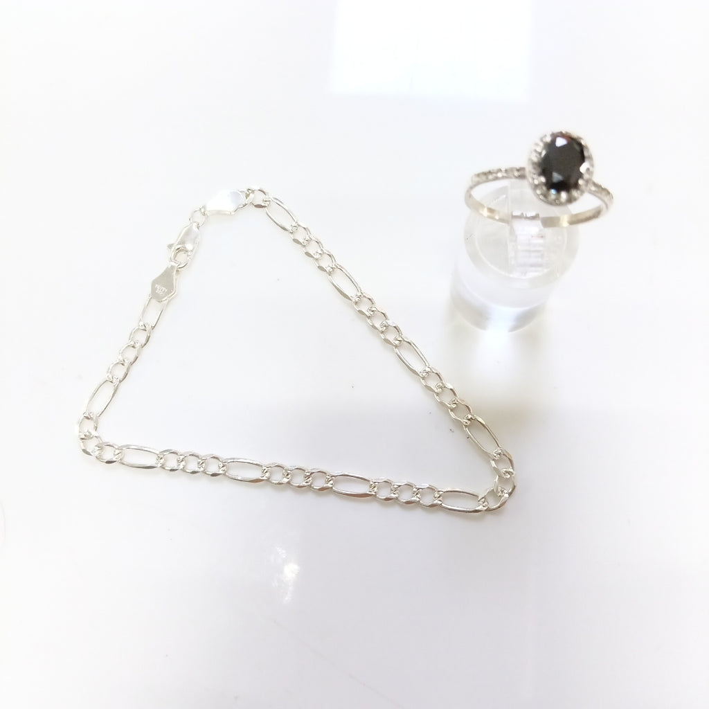 ANILLITO, PULSERA PLATA 7.8 GRMS (SEMINUEVO)