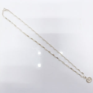 CADENA, MEDALLA RELIGIOSA PLATA 2.9 GRMS (SEMINUEVO)