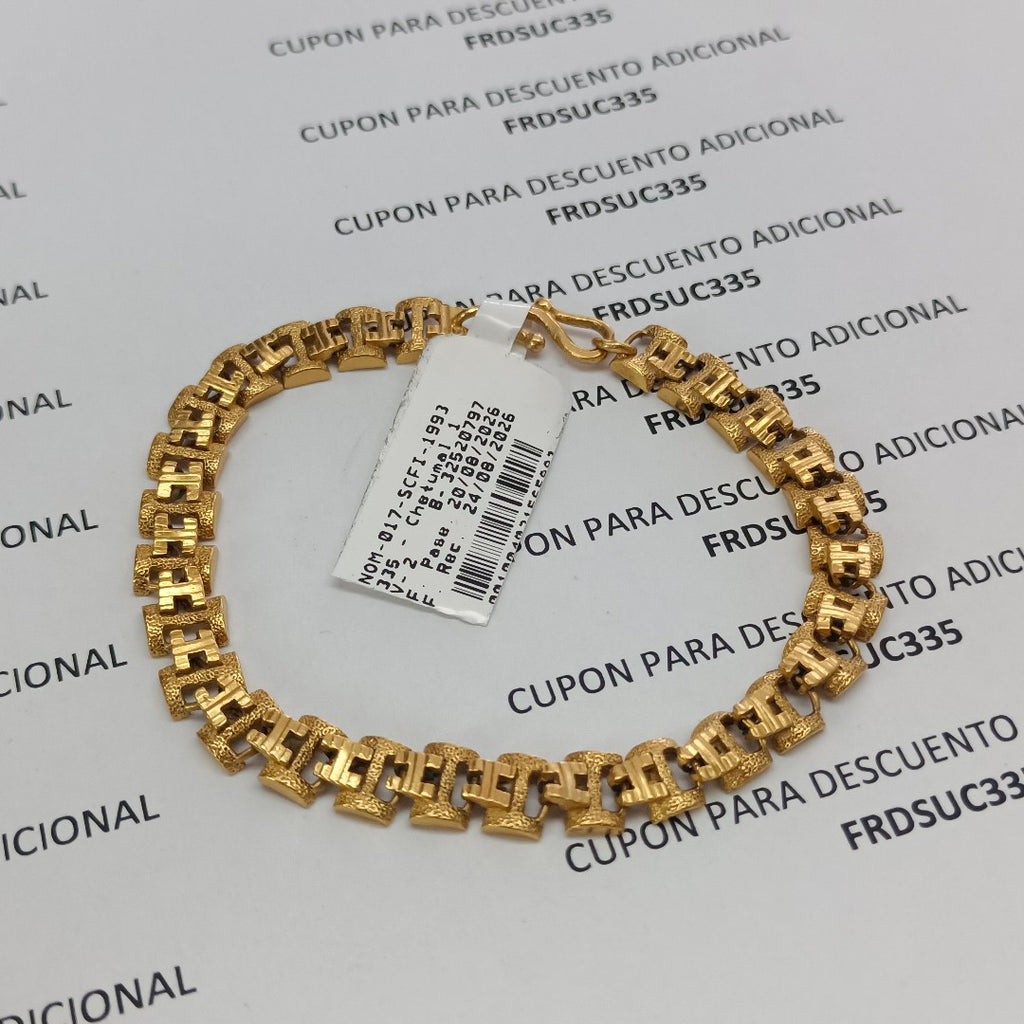 PULSERA ORO 18 K 18,60 GRMS (SEMINUEVO)