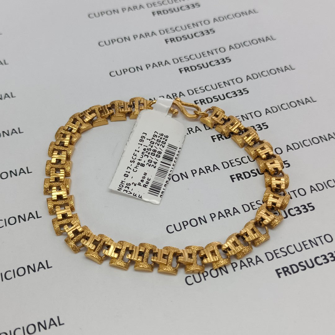 PULSERA ORO 18 K 18,60 GRMS (SEMINUEVO)
