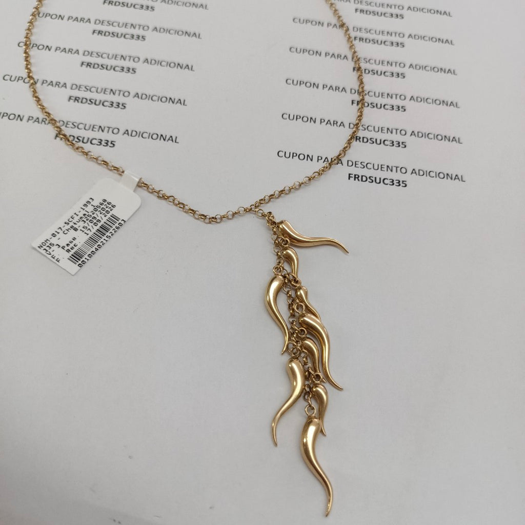 CADENA ORO 14 K 9.2 GRMS (SEMINUEVO)