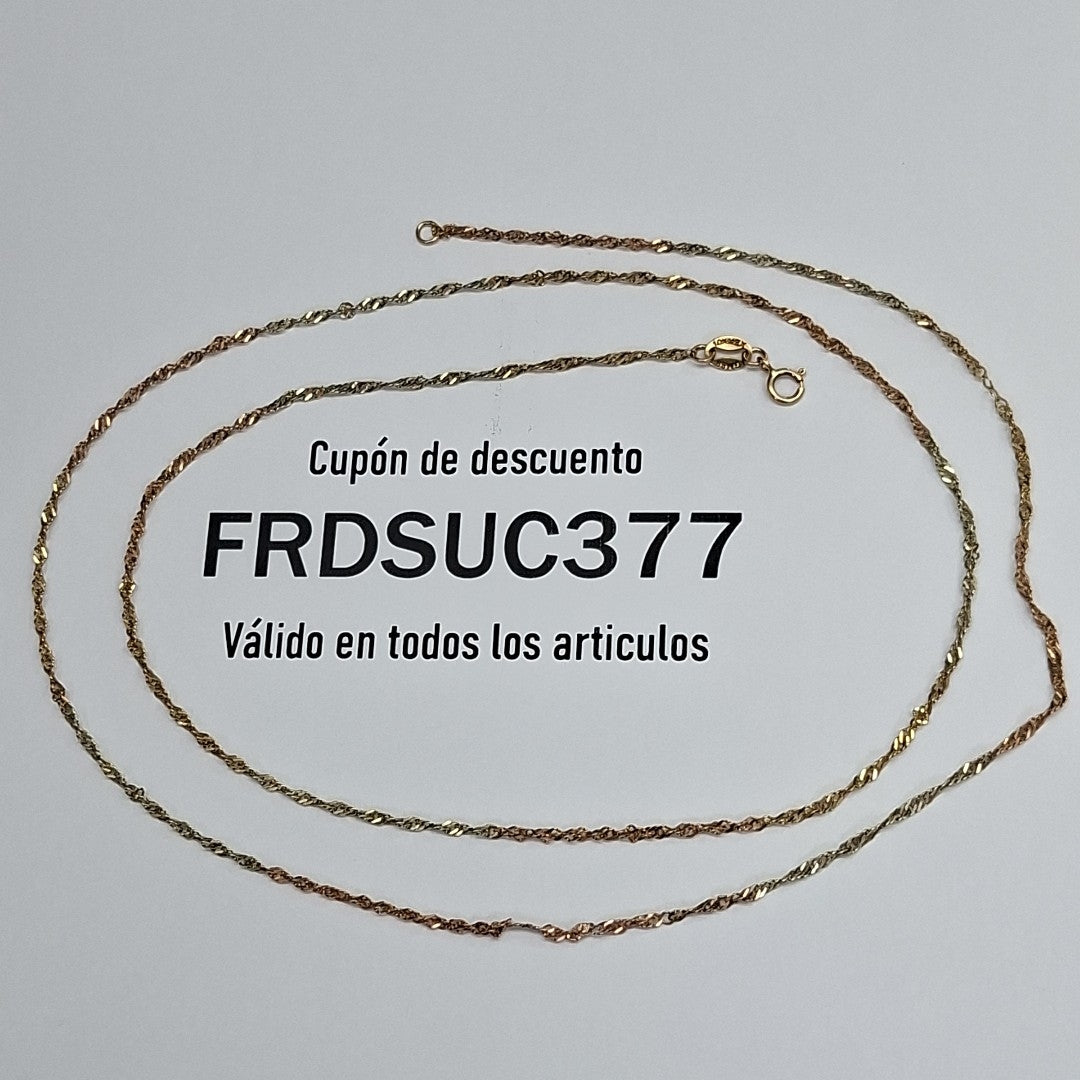 CADENA ORO 10 K 2.1 GRMS (SEMINUEVO)