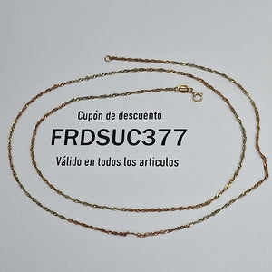 CADENA ORO 10 K 2.1 GRMS (SEMINUEVO)