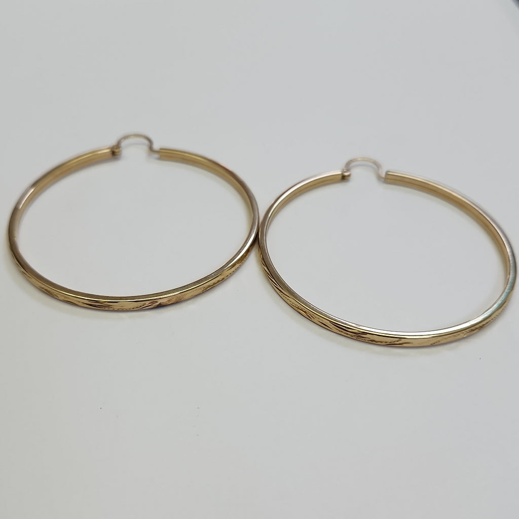 ARRACADAS PAR ORO 10 K 5.9 GRMS (SEMINUEVO)