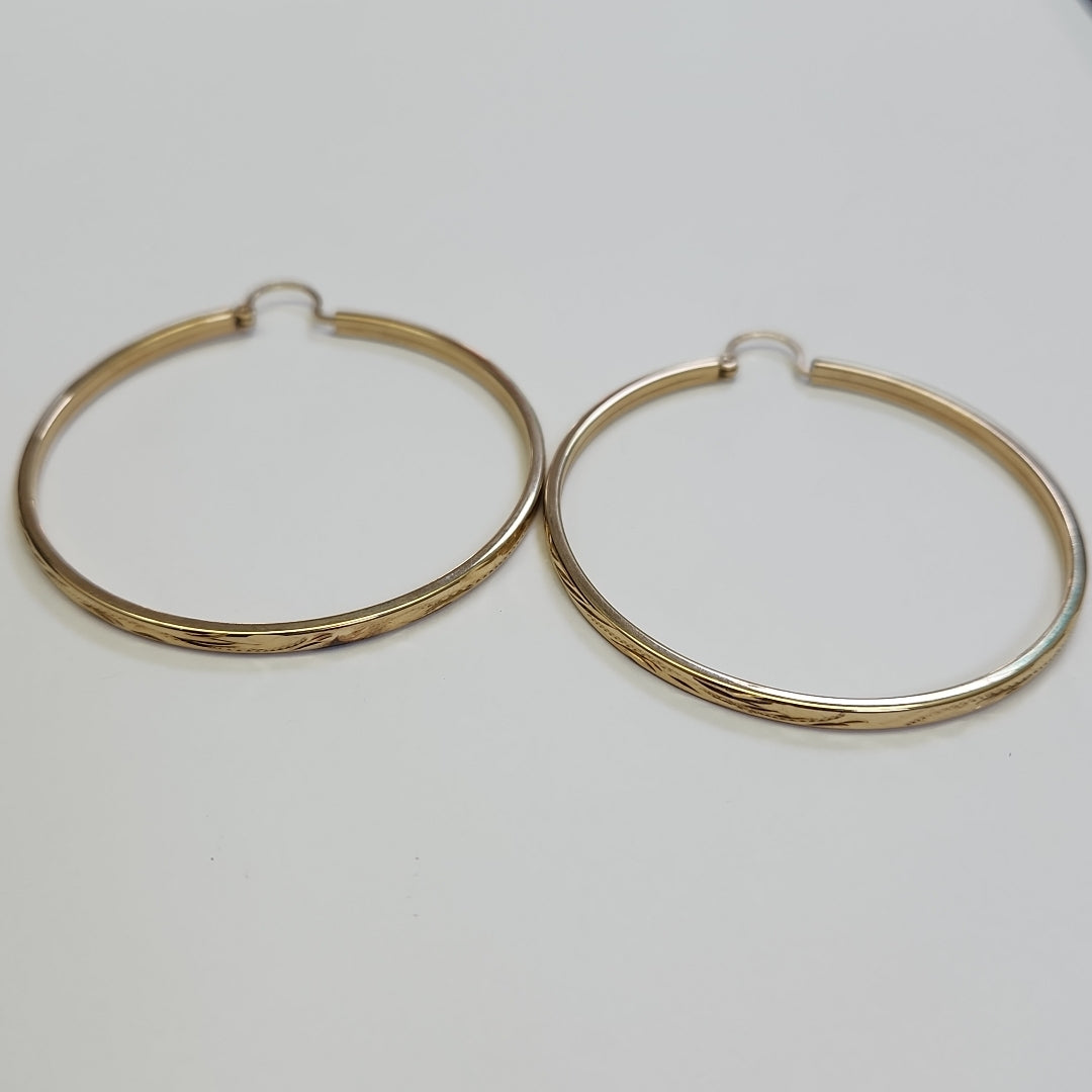 ARRACADAS PAR ORO 10 K 5.9 GRMS (SEMINUEVO)