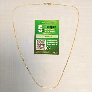 GARGANTILLA ORO 10 K 1,20 GRMS (SEMINUEVO)