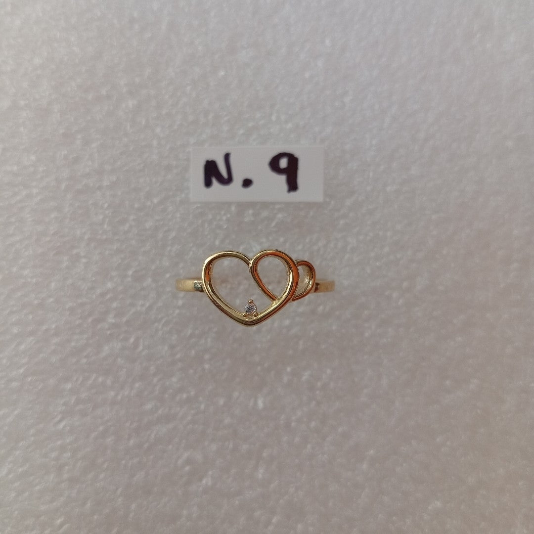ANILLOS DAMA ORO 14K 2 (NUEVO)