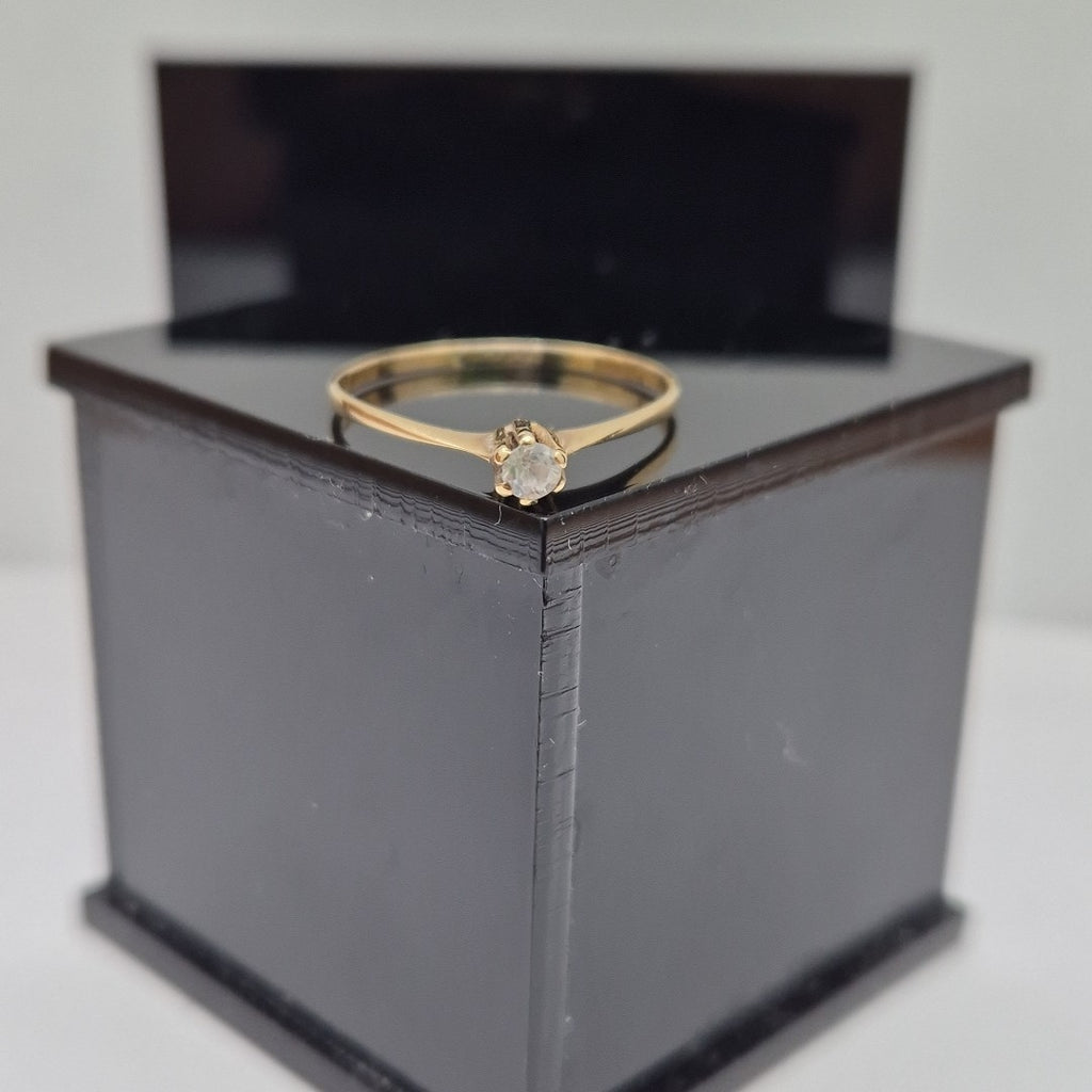 SOLITARIO ORO 14 K 1 GRMS (SEMINUEVO)