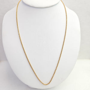 CADENA ORO 14 K 2.8 GRMS (SEMINUEVO)