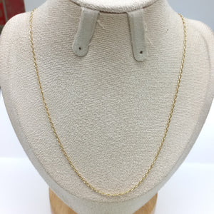 CADENA ORO 14 K 1.8 GRMS (SEMINUEVO)