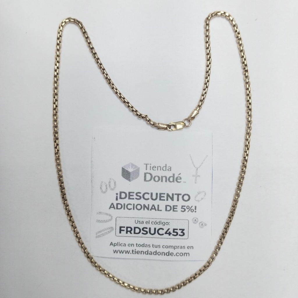 CADENA ORO 14 K 5 GRMS (SEMINUEVO)
