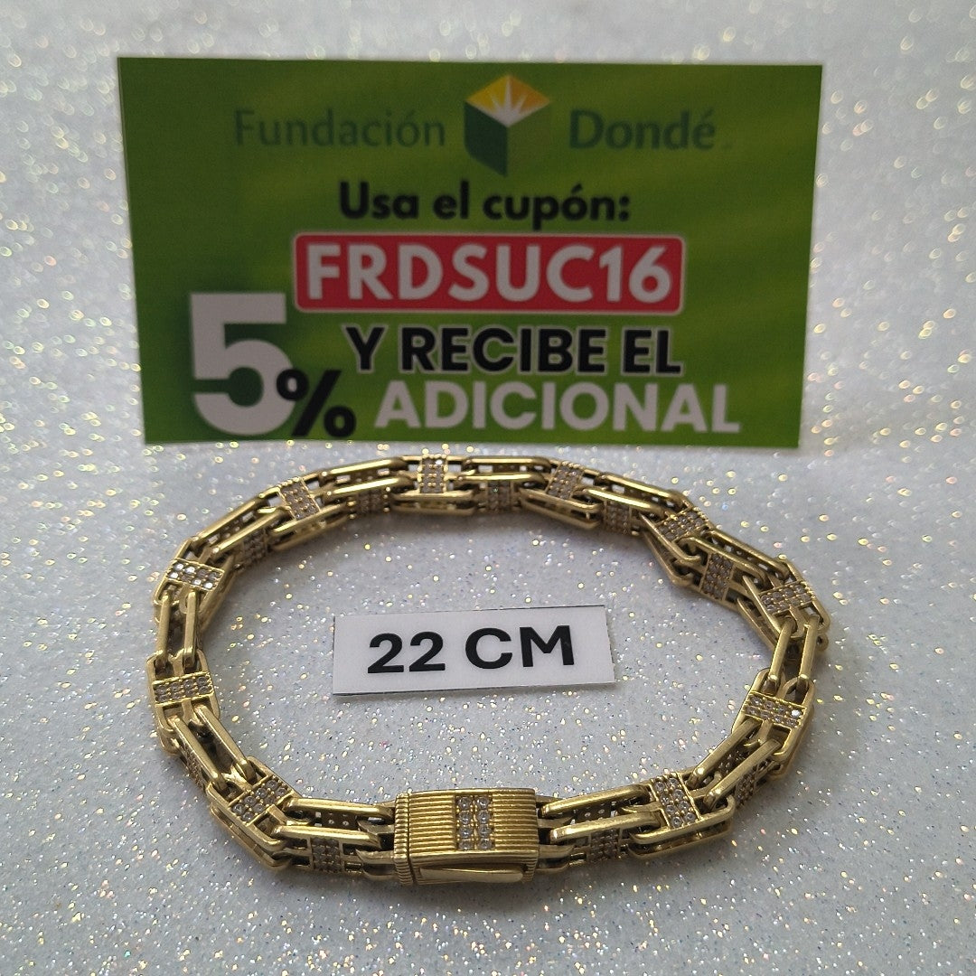 PULSERA ORO 10 K 21.2 GRMS (SEMINUEVO)