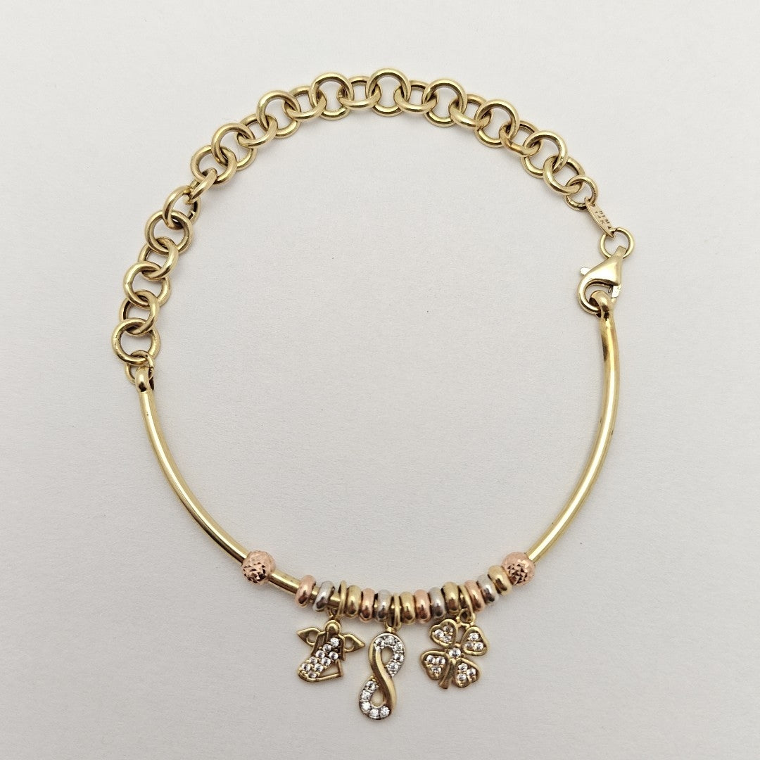 PULSERA ORO 14 K 5.6 GRMS (SEMINUEVO)