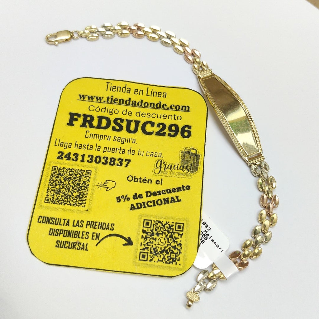ESCLAVA ORO 14 K 10.8 GRMS (SEMINUEVO)