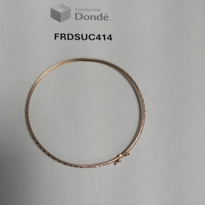 PULSERA RIGIDA ORO 14 K 3 GRMS (SEMINUEVO)