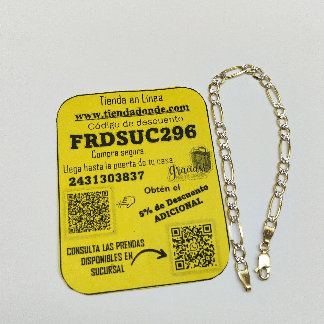 PULSERA ORO 14 K 4.2 GRMS (SEMINUEVO)