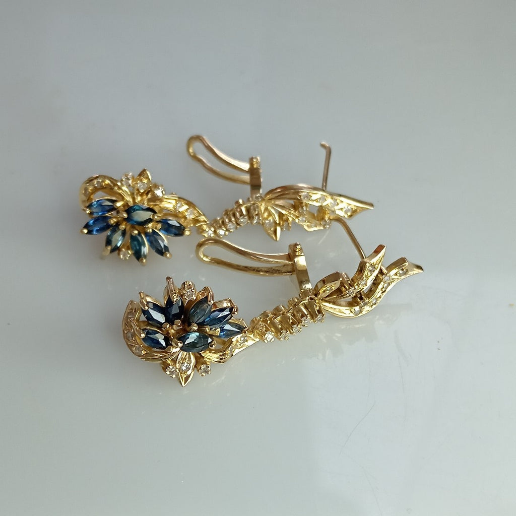 ARETES PAR ORO 8 K 11,40 GRMS (SEMINUEVO)