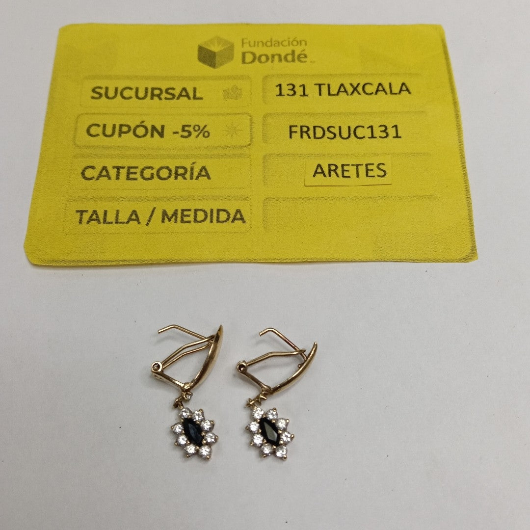 ARETES PAR ORO 8 K 3,50 GRMS (SEMINUEVO)