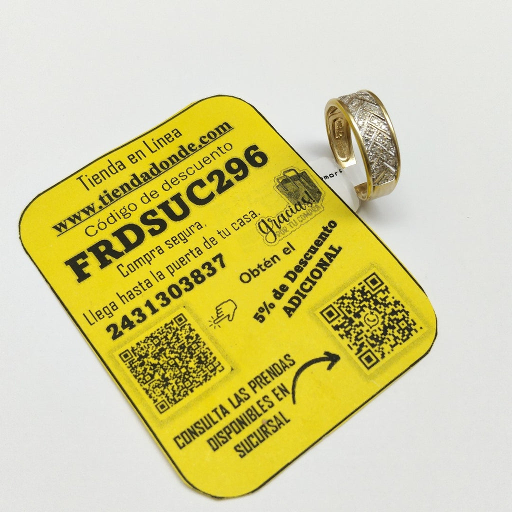 ANILLITO ORO 14 K 3.5 GRMS (SEMINUEVO)