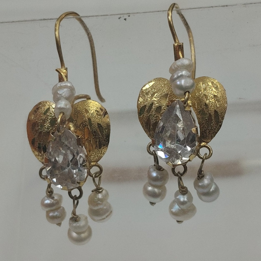 ARETES PAR ORO 8 K 3 GRMS (SEMINUEVO)