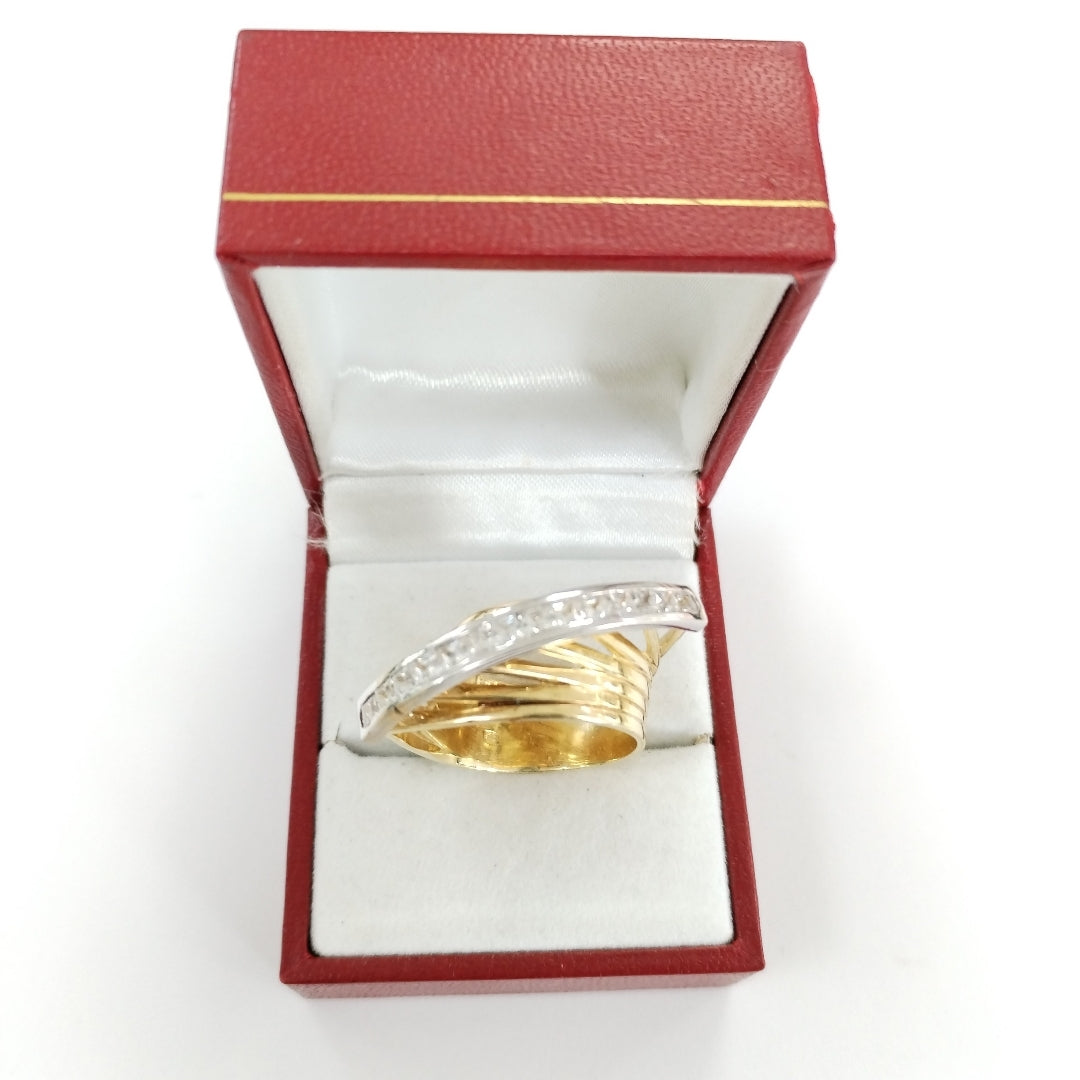 ANILLO ORO 14 K 9,40 GRMS (SEMINUEVO)