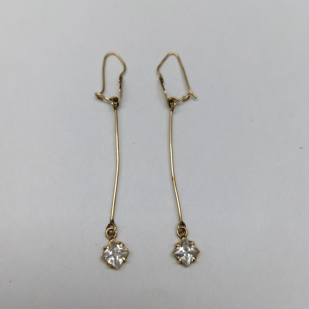 ARETES PAR ORO 10 K 2.4 GRMS (SEMINUEVO)