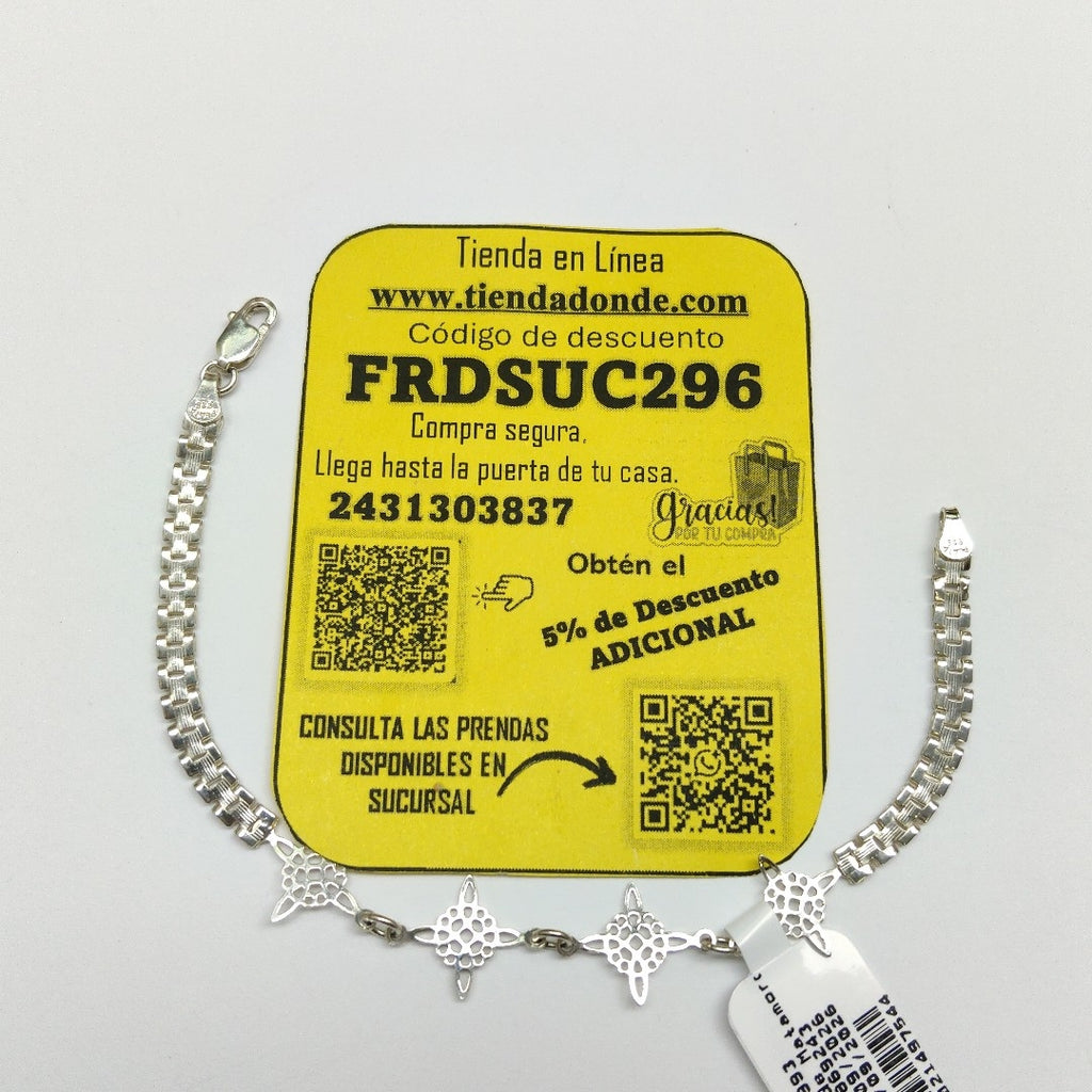 PULSERA PLATA 3.2 GRMS (SEMINUEVO)
