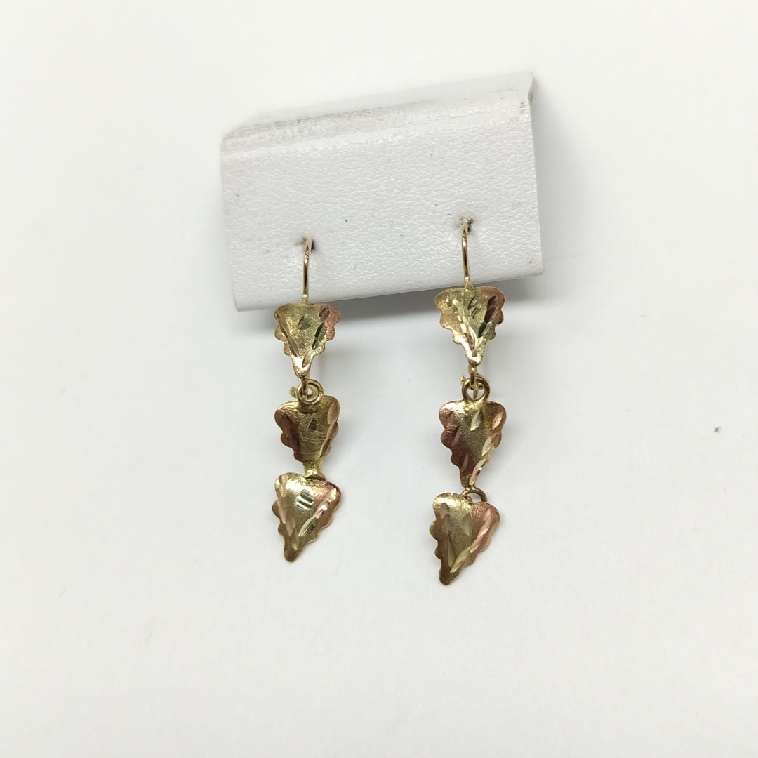ARETES PAR ORO 8 K 0,90 GRMS (SEMINUEVO)