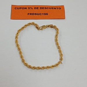 PULSERA ORO 14 K 2.4 GRMS (SEMINUEVO)