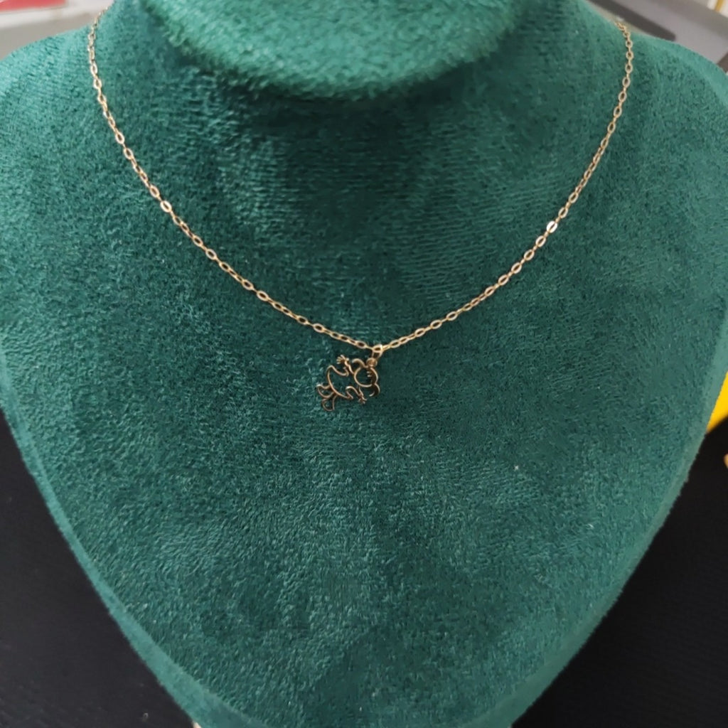CADENA, DIJE ORO 10 K 0.9 GRMS (SEMINUEVO)
