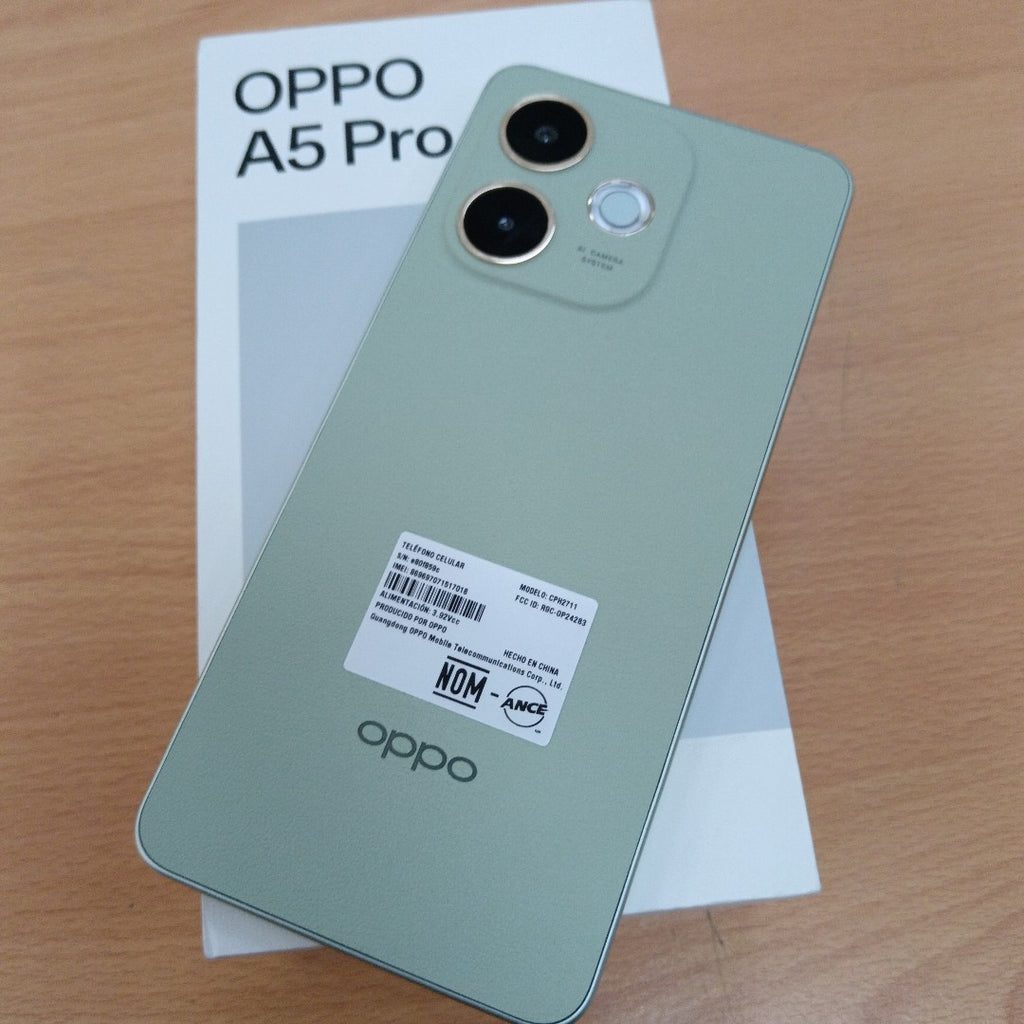 CELULAR OPPO A5 PRO CPH2711 (2025) 256 GB 8 GB RAM (SEMINUEVO)