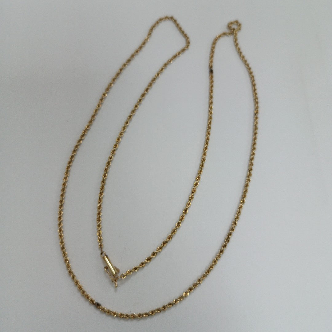 CADENA ORO 14 K 7.7 GRMS (SEMINUEVO)