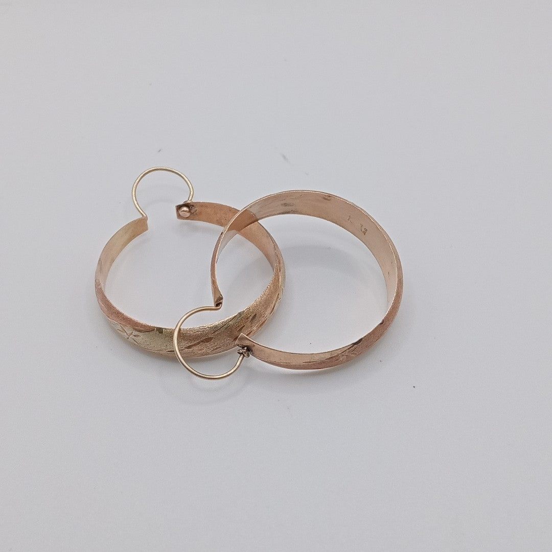 ARRACADAS PAR ORO 10 K 6,30 GRMS (SEMINUEVO)