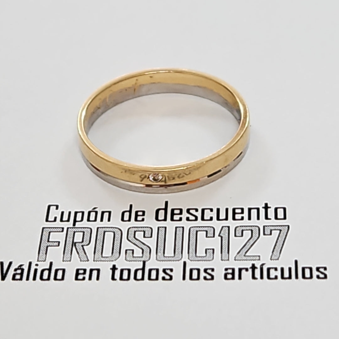 ARGOLLA ORO 10 K 3.2 GRMS (SEMINUEVO)