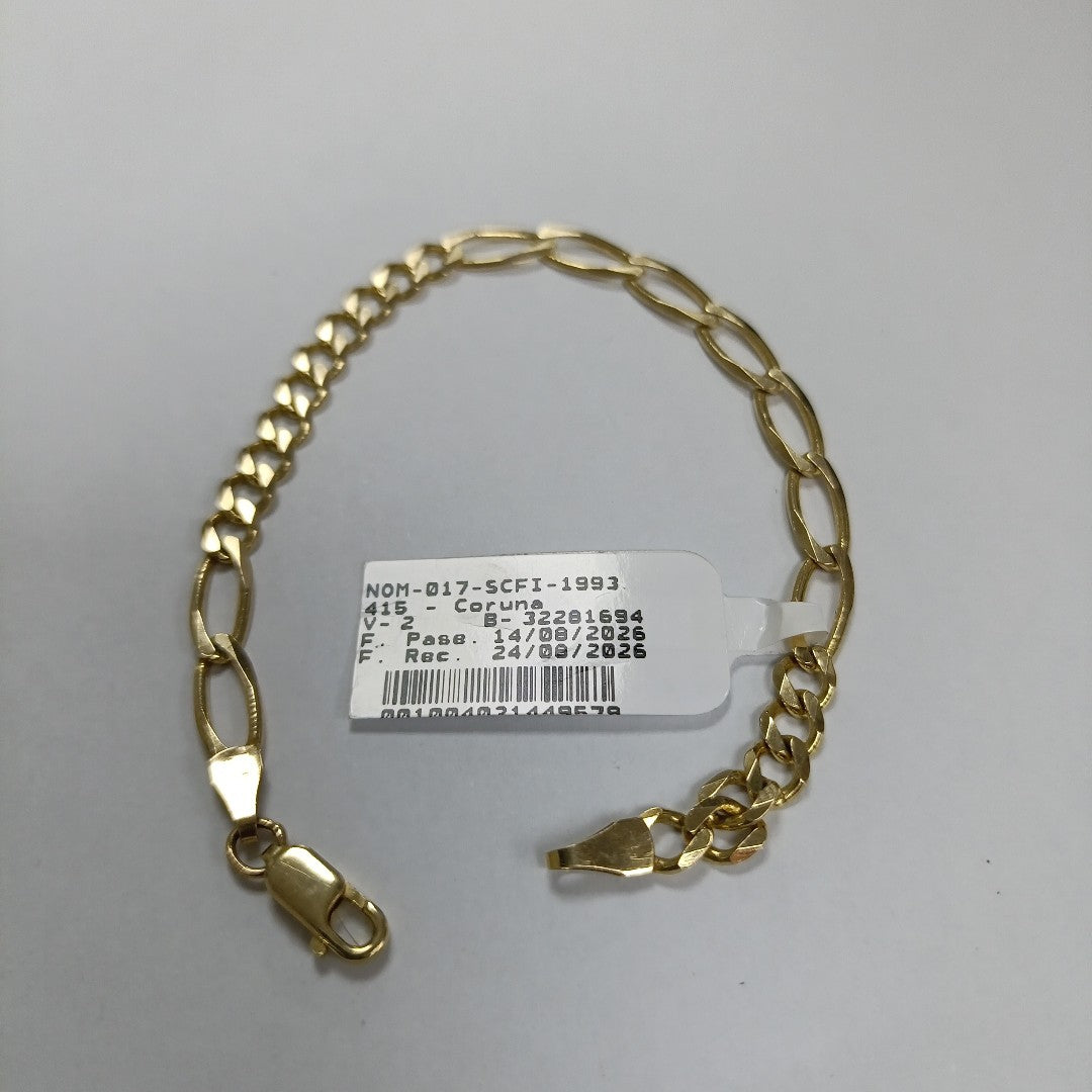 PULSERA ORO 14 K 6.2 GRMS (SEMINUEVO)