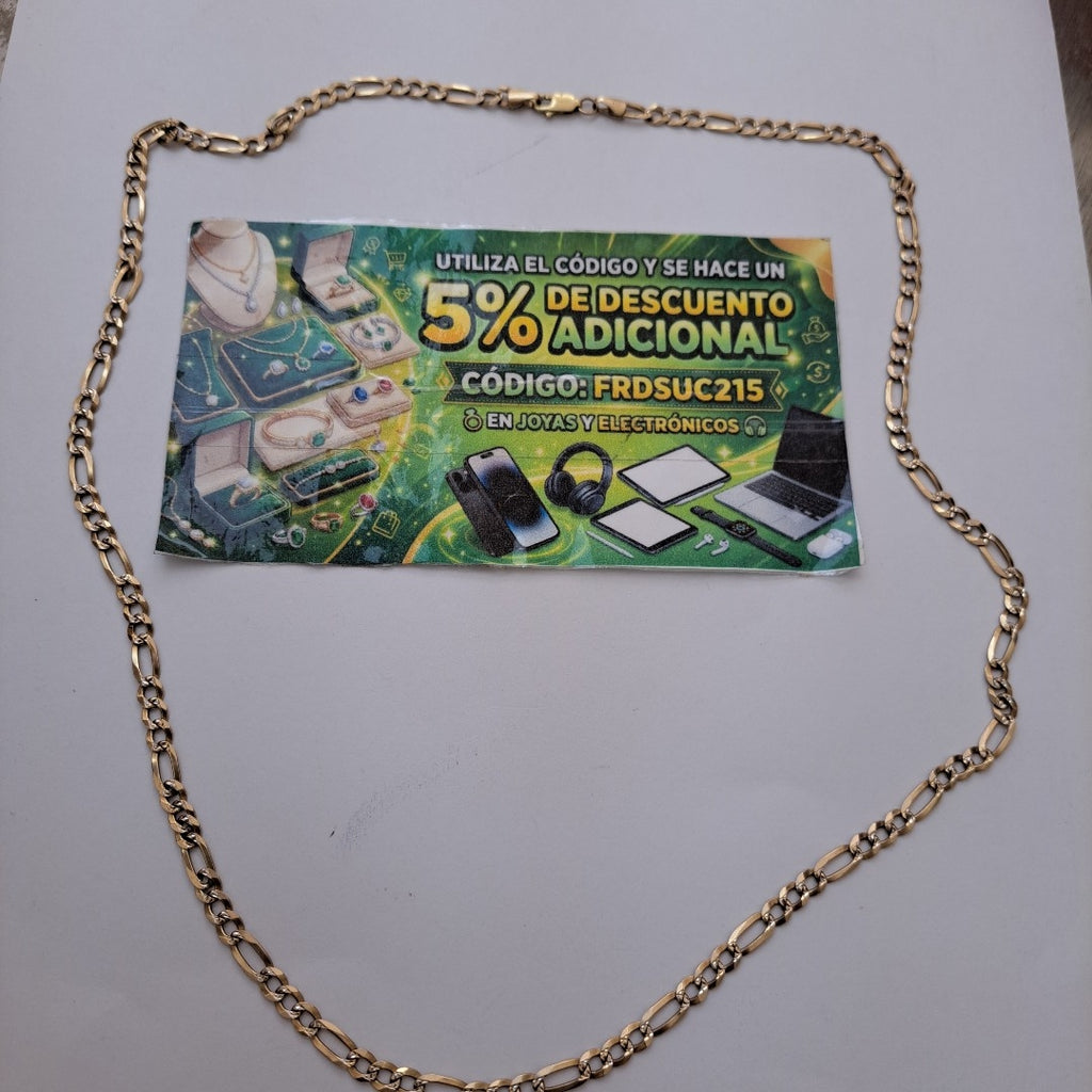 CADENA ORO 10 K 13,00 GRMS (SEMINUEVO)