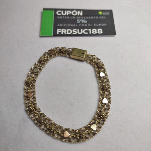 PULSERA ORO 10 K 7,80 GRMS (SEMINUEVO)