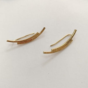 ARETES PAR ORO 14 K 1.3 GRMS (SEMINUEVO)